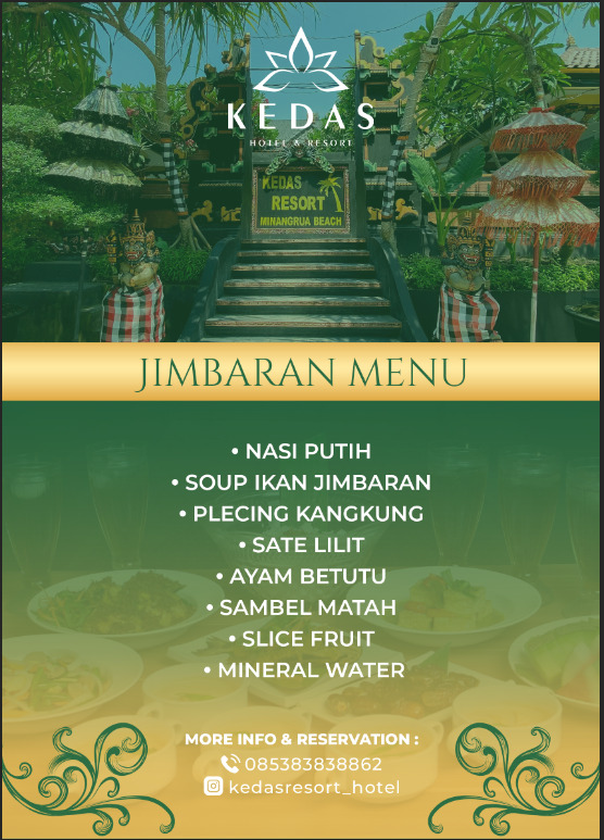 Jimbaran Menu