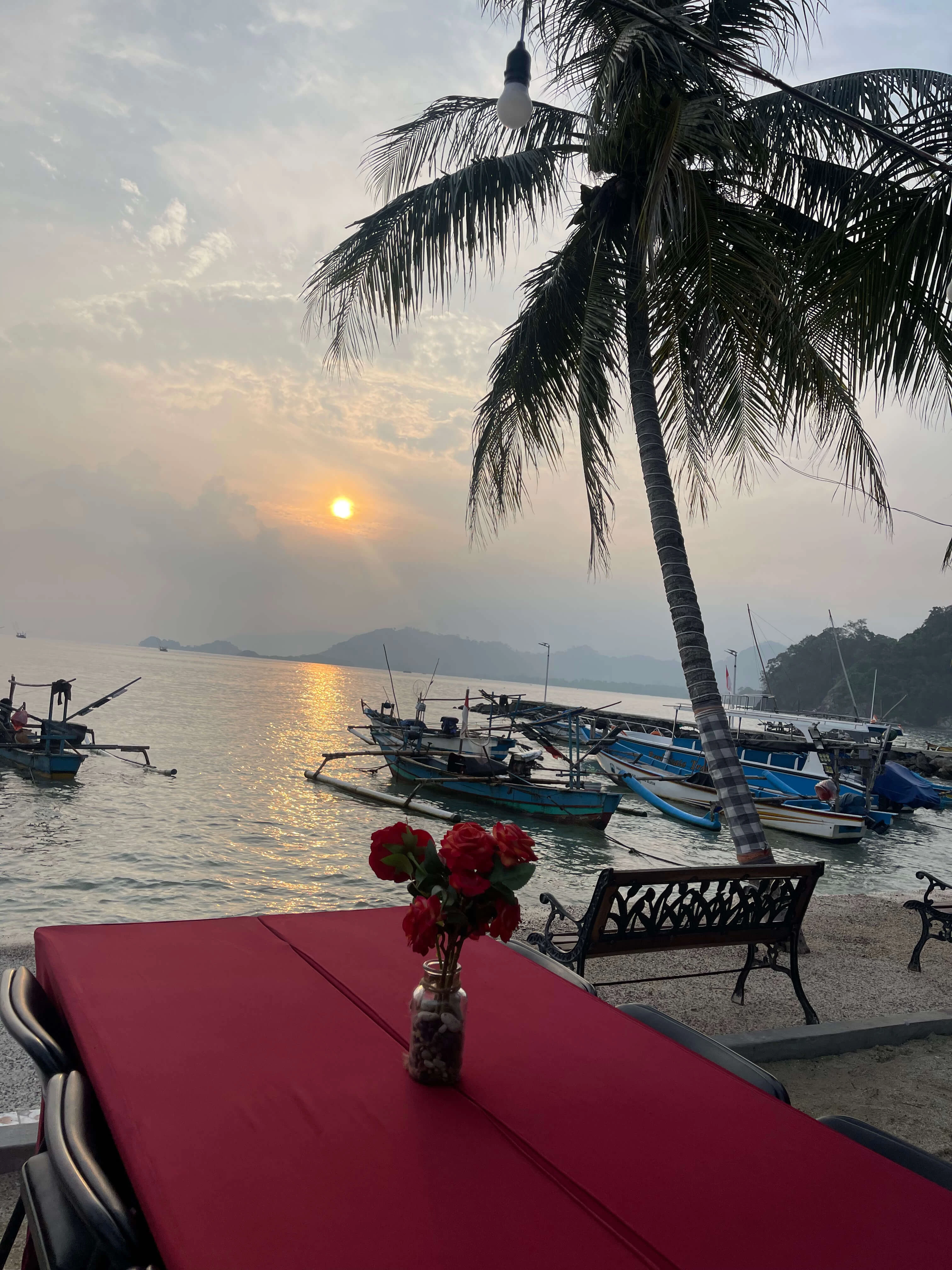 Beachfront Sunset View