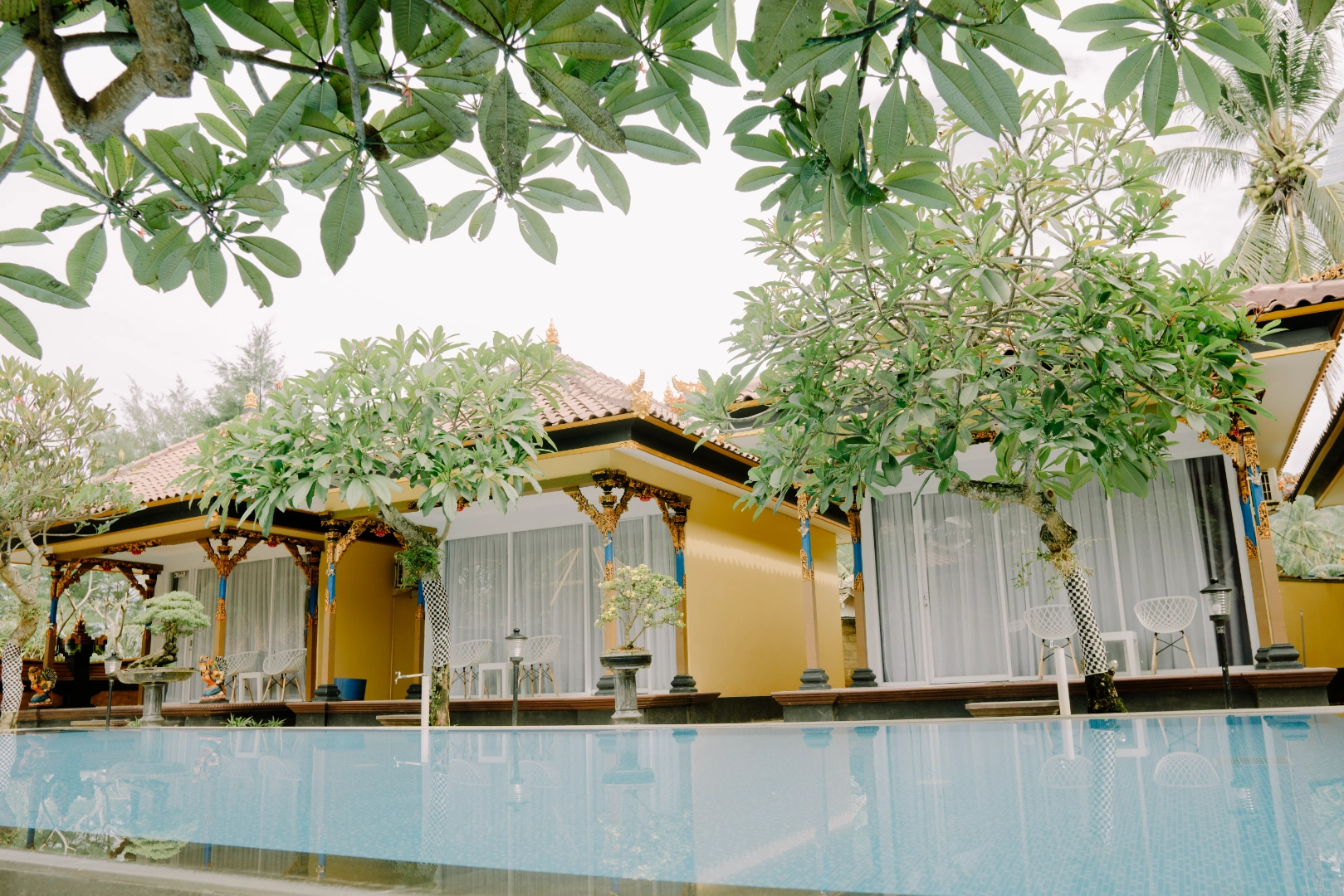 Poolside Villas View